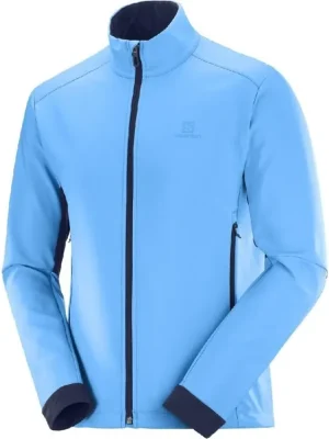 bunda Salomon Agile softshell M blithe/night sky Cenově Výhodný