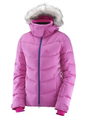 bunda Salomon Icetown W rose violet/heather 17/18 - Rychlé Dodání