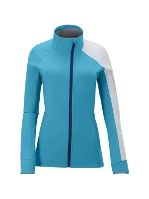 Autentický bunda Salomon Momentum 3 Softshell W blue/white 12/13 -
