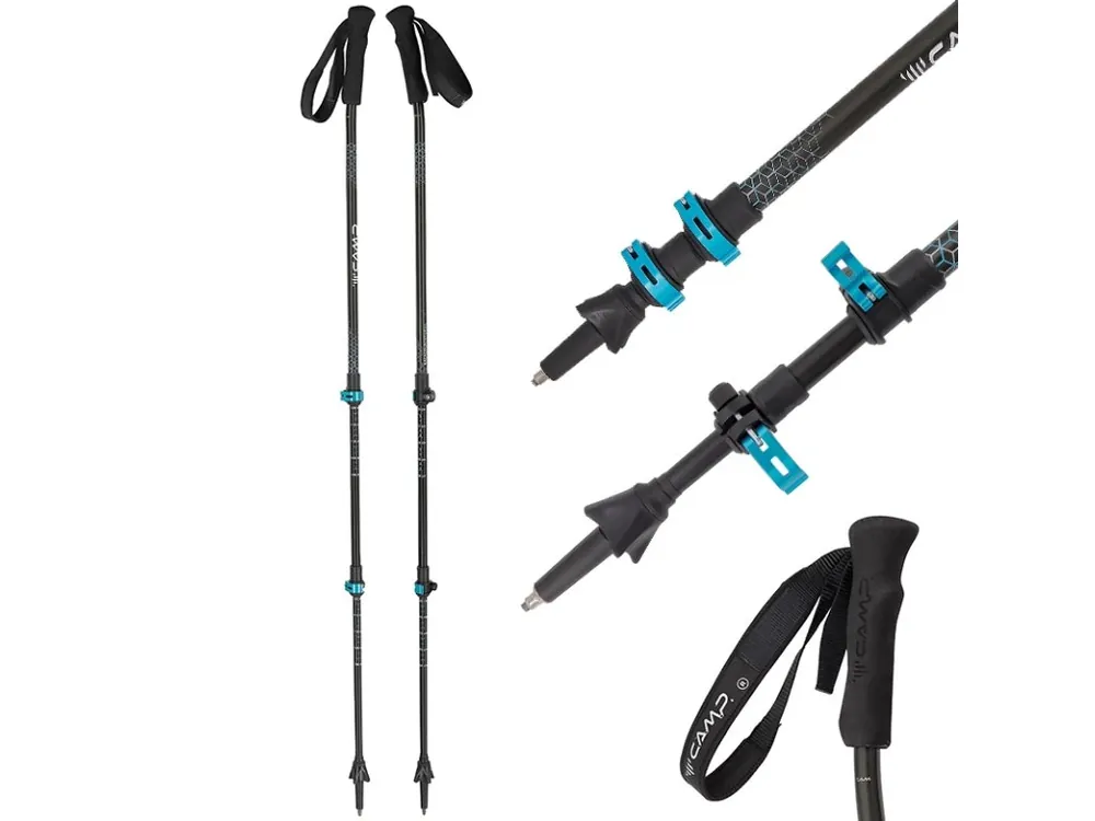 CAMP Backcountry Ergo - 71 - 135 cm Teleskopické hole Nejprodávanější