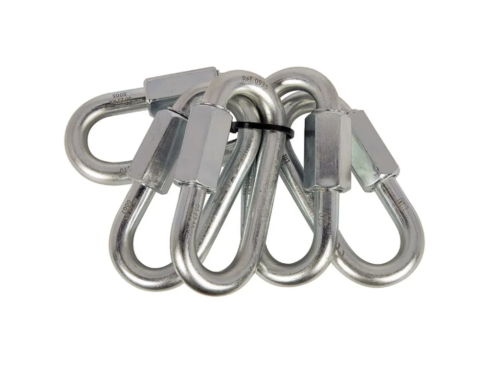 Víkendová Akce CAMP Set 5 Oval Quick Link Zink Plated Steel 10 mm