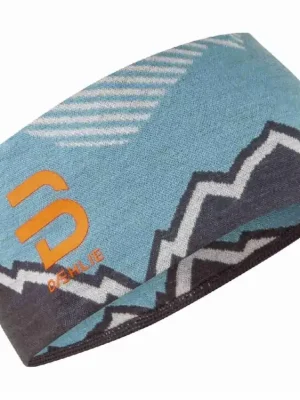 Akce čelenka BJ Mountain wool modrá/šedá 22/23
