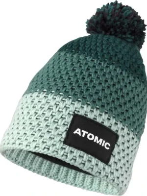 čepice ATOMIC Alps kids dark green/mid Vysoce Kvalitní