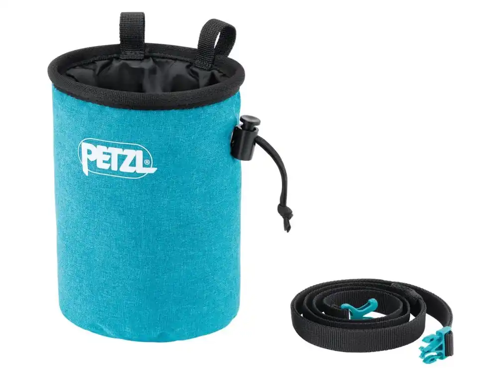 Petzl BANDI BRIGHT BLUE pytlík na magnézium modrý Jen Po Omezenou Doba