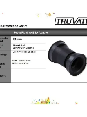 Akční Nabídka adaptér SRAM z Pressfit30 na BSA 68-73 mm