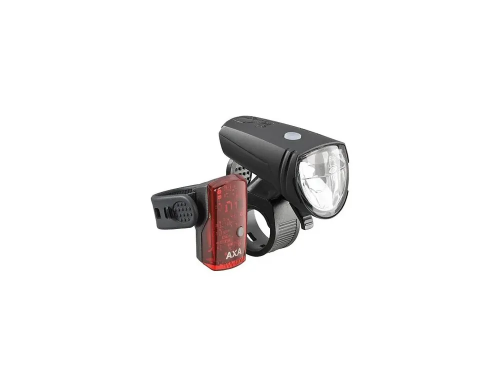 AXA světlo Greenline 25 USB set přední + zadní Cenový Hit