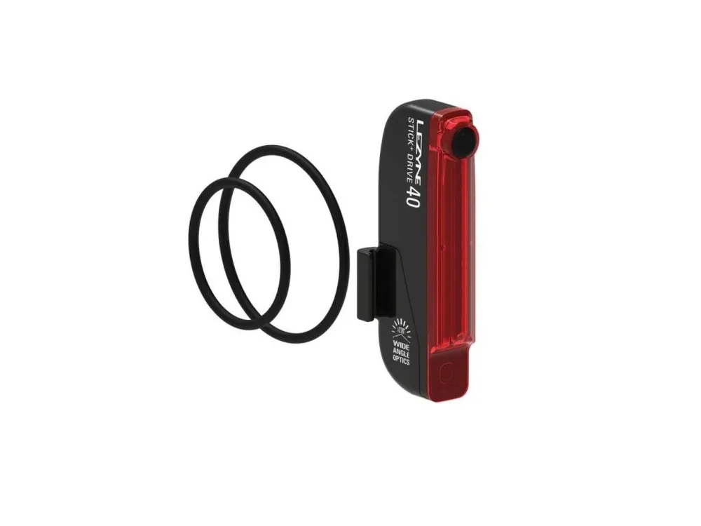 blikačka LEZYNE Stick+ Drive rear black Oblíbený