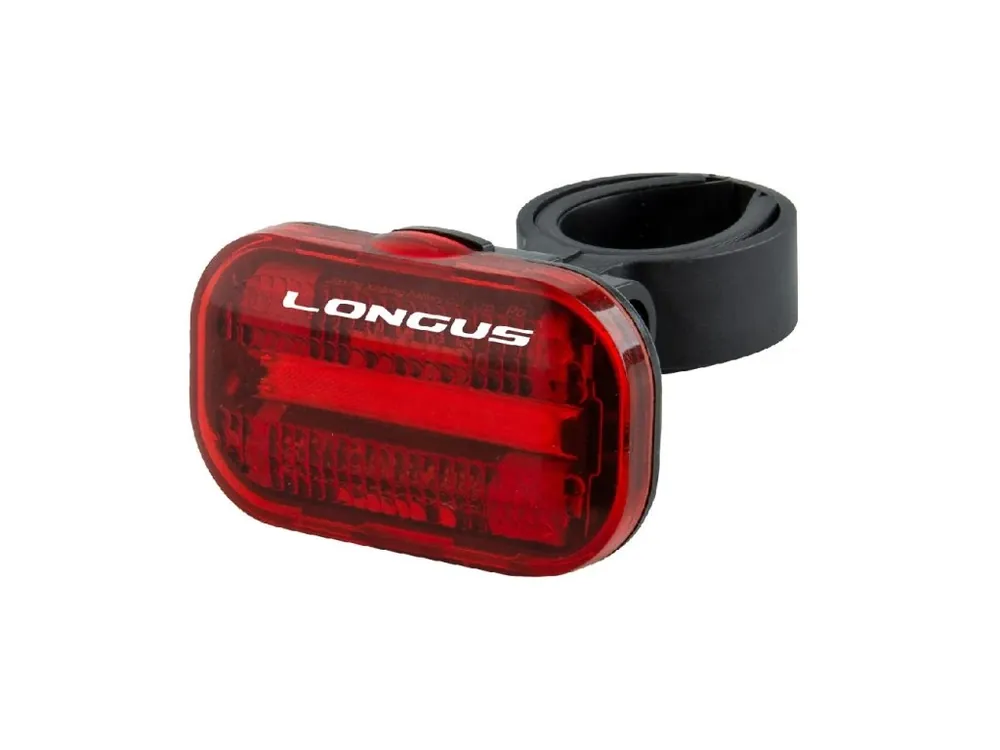 Odeslání Ihned blikačka LONGUS zadní Cob 15LED/2f 20Lm + baterie
