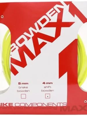 bovden řadící MAX1 s teflonem 4mm fluo žlutá Super Cena