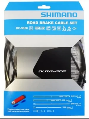 bovdeny set SH brzdových lanek Dura Ace 9000 černá Zlevněný