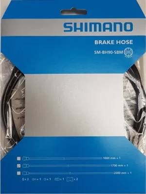 brzdová hadice SHIMANO SMBH90SBML170 zadní černá X Must-Have