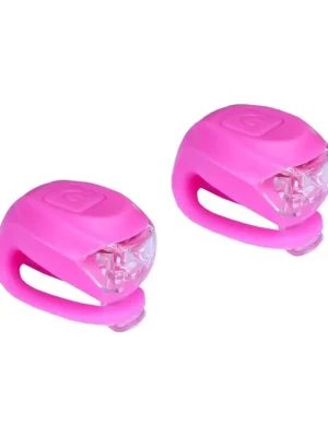 sada blikaček PROFIL př.+zad.2 LED/2fce růžové+bat Finální Výprodej