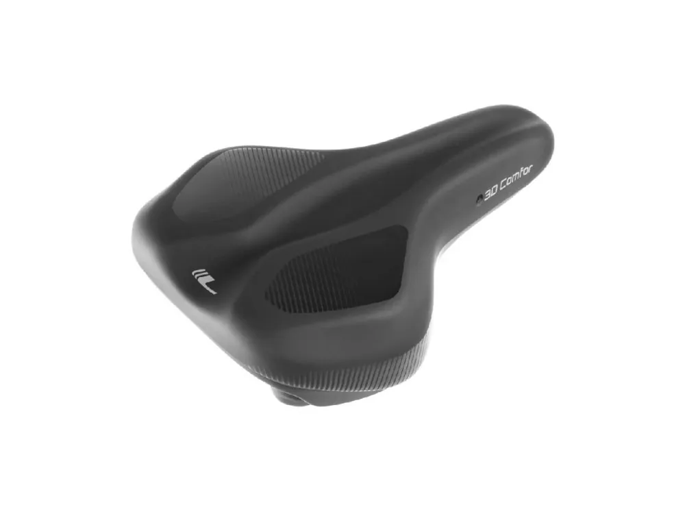 Sezónní Sleva sedlo LONGUS 3D Comfor XL černé, paměťová pěna