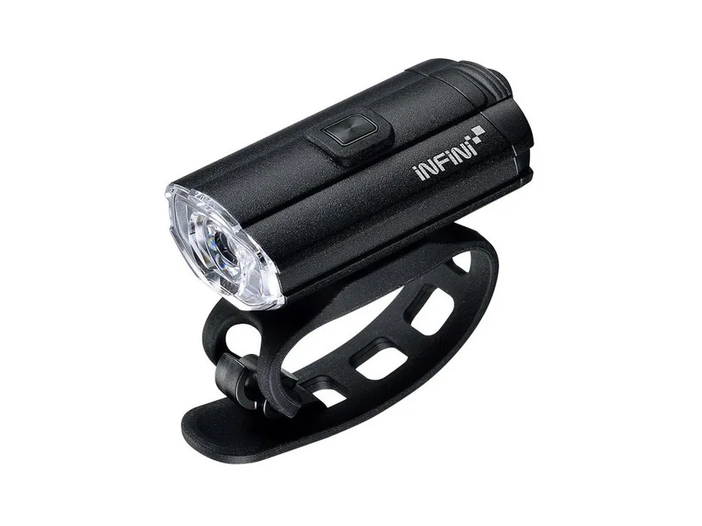 světlo INFINI Tron 100 přední 4f ALU USB black Dokud Zásoby Vydrží