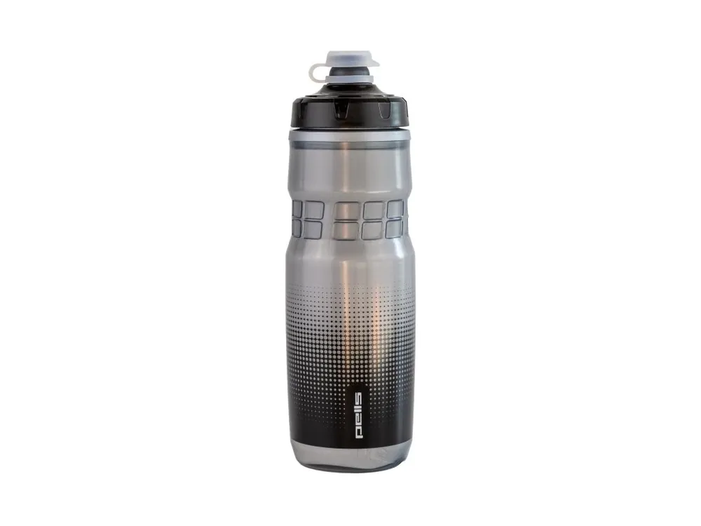 Thermo bottle PELLS Teneo 620 ml Black Fade/Grey Clear Jen Po Omezenou Doba