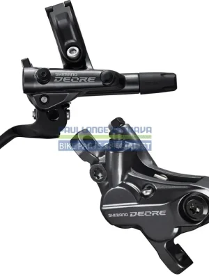Nejlepší Volba SHIMANO kot brzd-set DEORE BR-M6120-KIT přední/BL-M6100 (-kit) bez adapt polymer SMBH90/1000mm