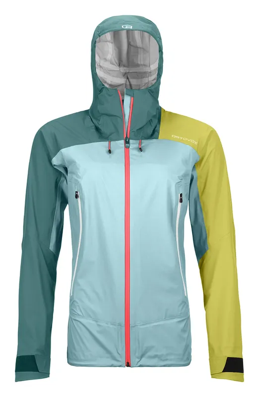 Ortovox bunda Westalpen 3L Light Jacket Women‘s, ice waterfall Novinka