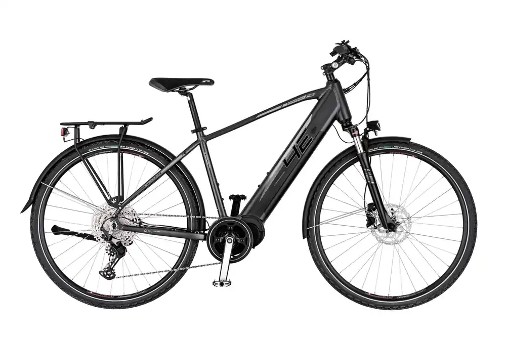 Hit Sezóny 4EVER elektrokolo STARDUST SPORT TREK - METAL STŘÍBRNÁ / BÍLÁ