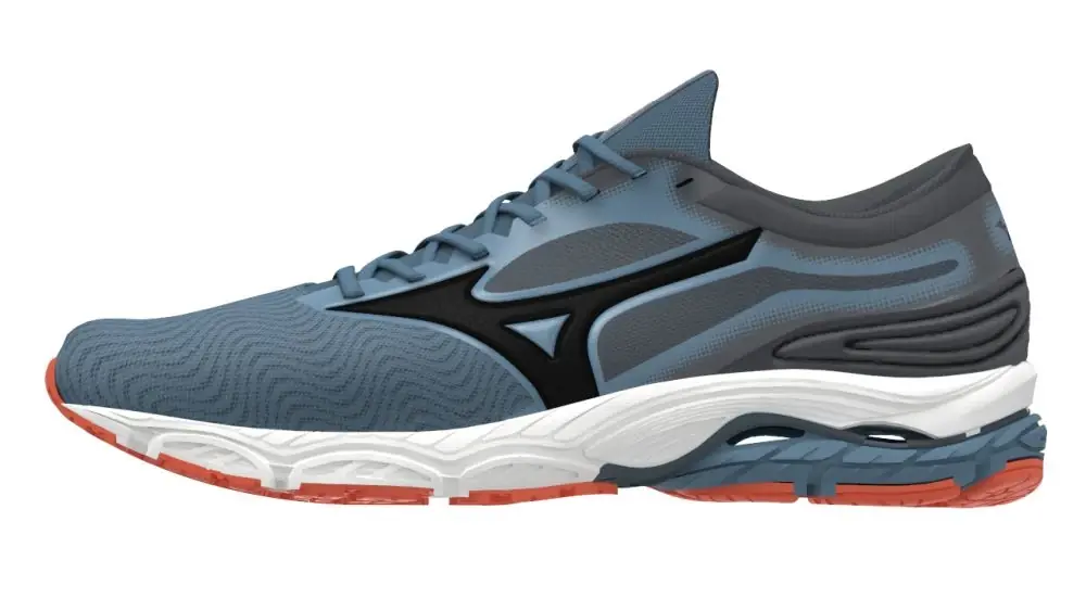 Mizuno boty Wave Prodigy 4, proviblue/black/soleil Autentický
