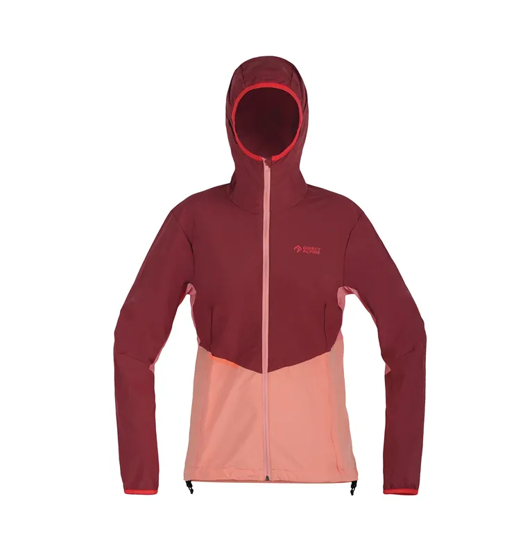 Direct Alpine Bunda Brenta Lady 1.0, palisander/coral Značkový