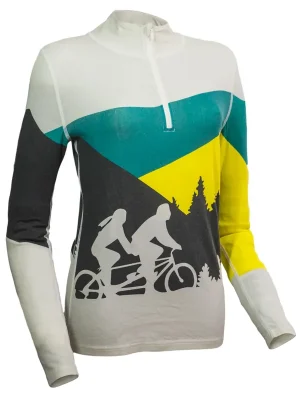 Warmpeace mikina Debbie Lady, bike black Levný
