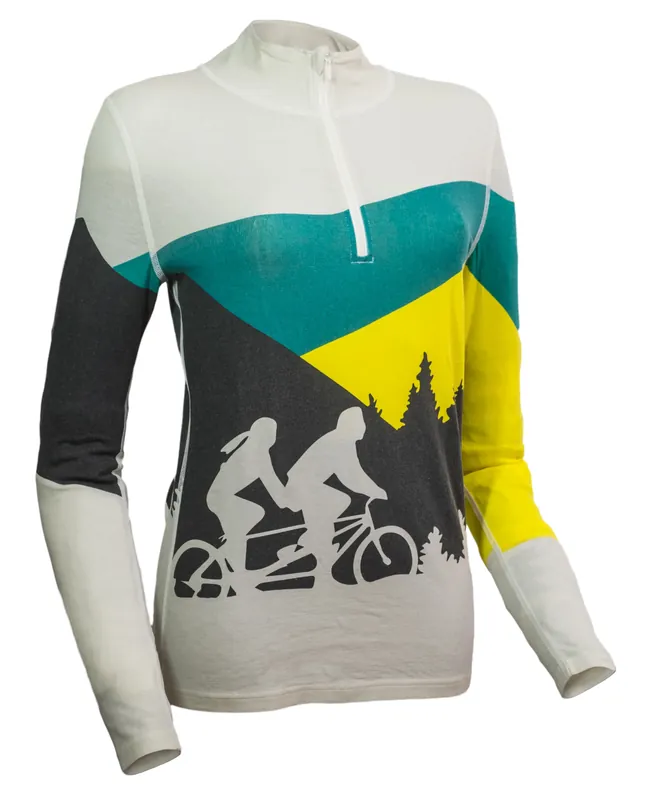 Warmpeace mikina Debbie Lady, bike black Levný
