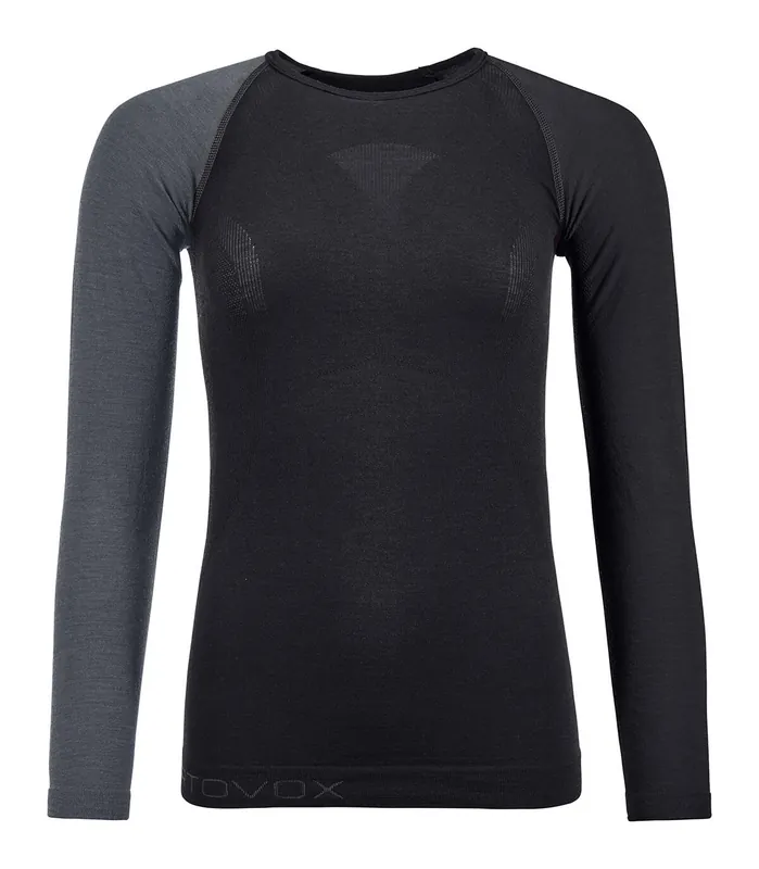 Ortovox triko 120 Competition Light Long Sleeve Women‘s, black raven Autentický