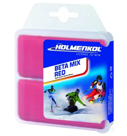Holmenkol vosk Betamix red 2x35g Nízká Cena