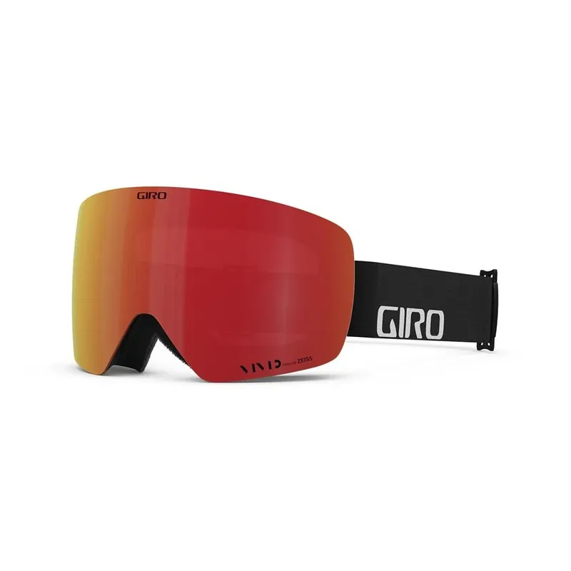 Dokud Zásoby Vydrží Giro lyžařské brýle Contour Black Wordmark Vivid Ember/Vivid Infrared (2skla)