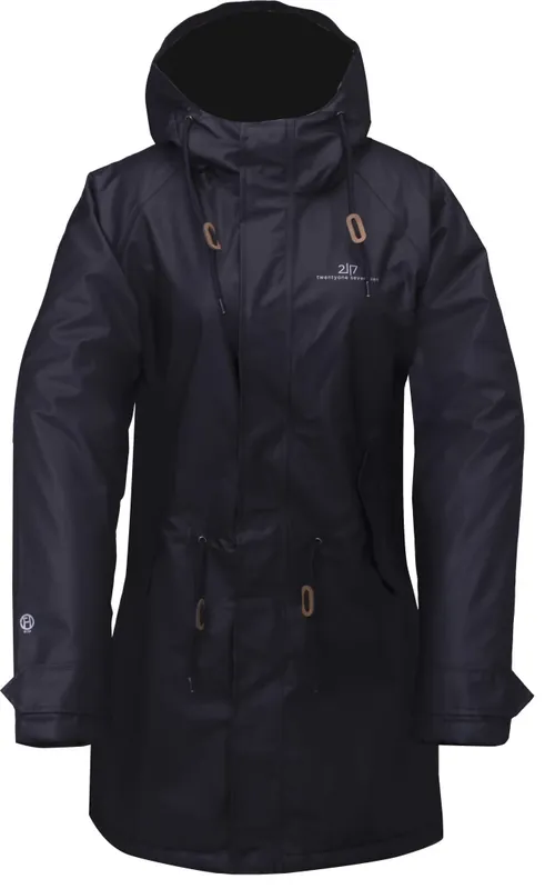 2117 kabát Stenhag LS, dk black Levný