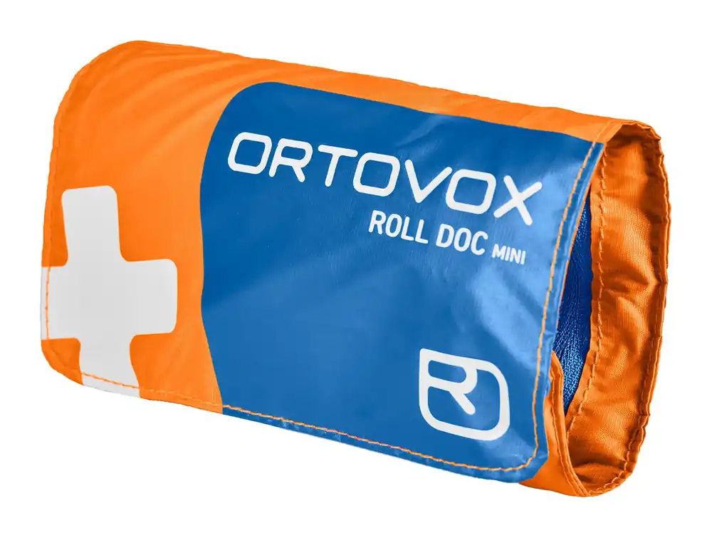 Ortovox lékárnička FIRST AID ROLL DOC MINI, shocking orange Ověřený