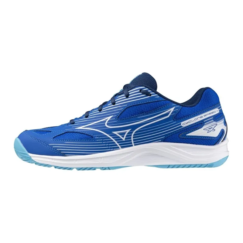 Mizuno boty Cyclone Speed 4, Mugen Blue/White/Estate Blue Nová Kolekce