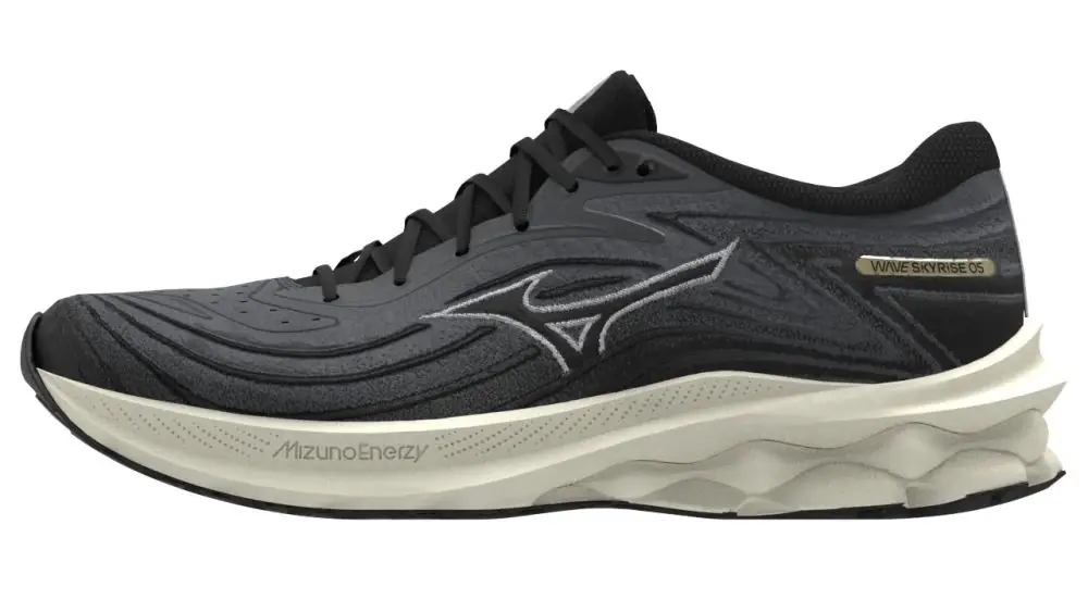 Nejprodávanější Mizuno boty WAVE SKYRISE 5 Iron Gate/Nimbus Cloud/Black