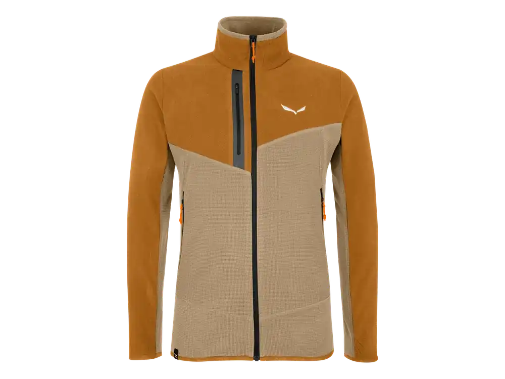 Salewa mikina PAGANELLA PL FLEECE M, golden brown Tovární Cena