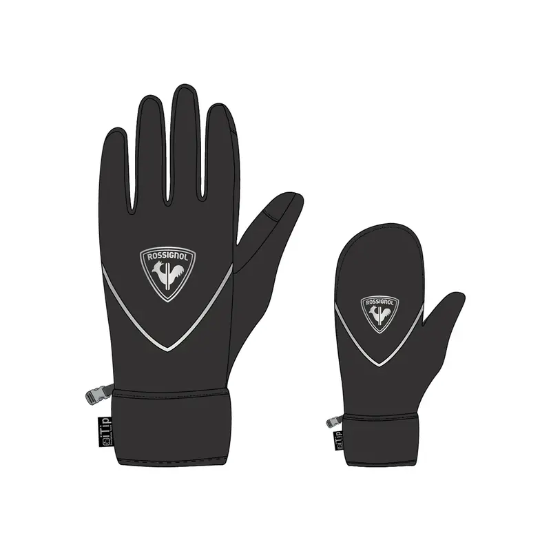 Vrácení Zdarma Rossignol rukavice XC ALPHA WARM - I TIP 82041, black