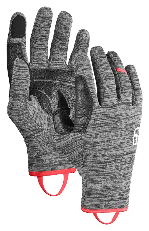 Ortovox rukavice Fleece Light Glove Women‘s, black steel blend Sezónní Sleva