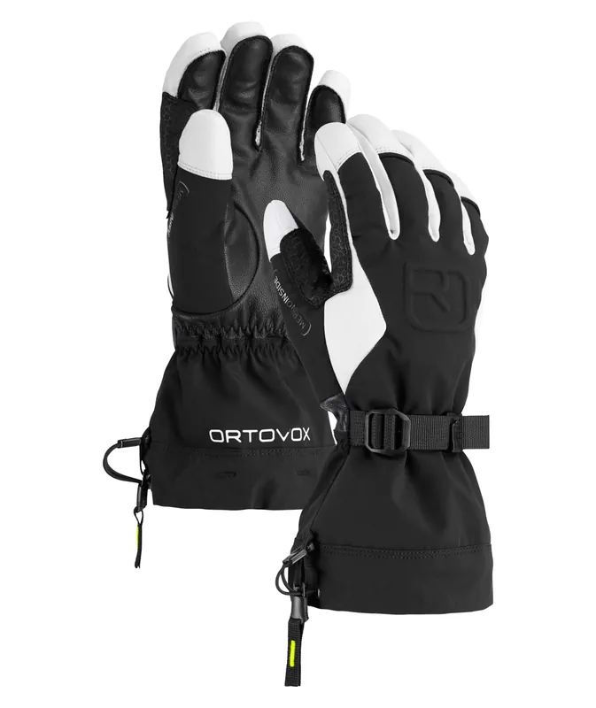 Ortovox rukavice Merino Freeride Glove Men‘s, black raven Akční Nabídka