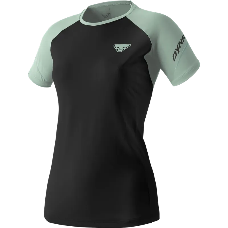 Dynafit tričko Alpine Pro Short Sleeve Shirt Women, black out jadelite Vysoce Kvalitní