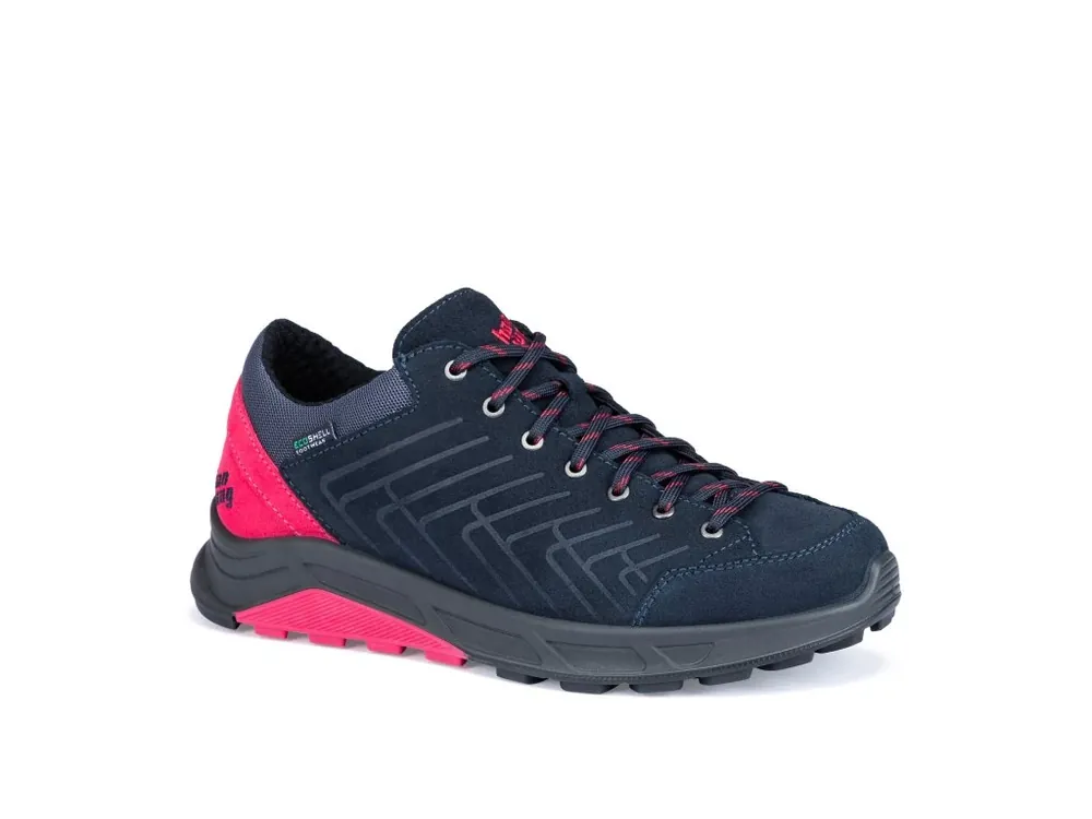 Novinka Hanwag boty Coastrock Low Lady ES navy/pink