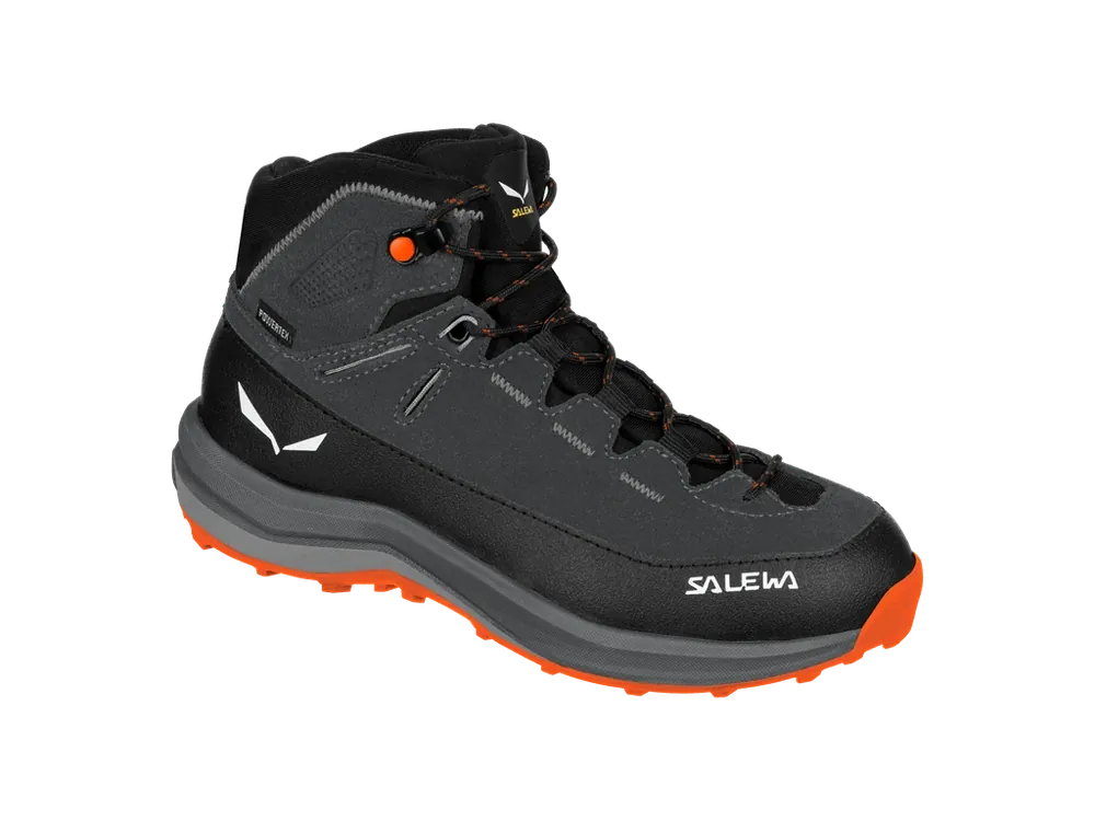 Salewa boty MTN Trainer 2 Mid PTX K Onyx Alloy Cenově Výhodný