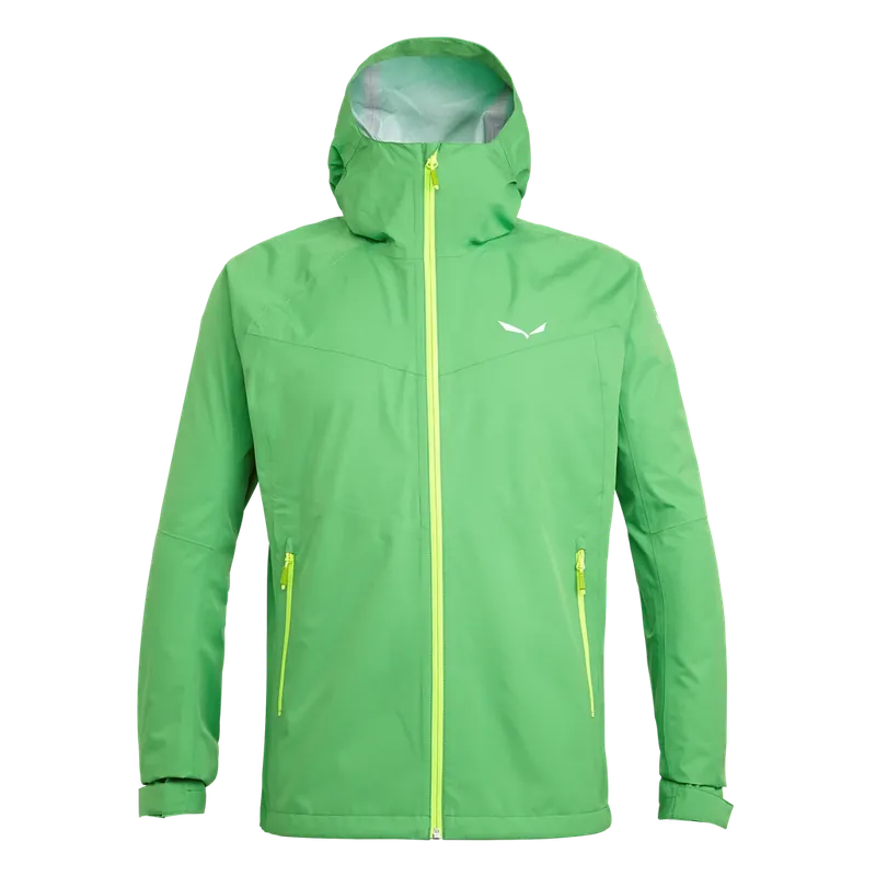 Salewa bunda PUEZ (AQUA 3) PTX M JACKET, classic green Sezónní Sleva