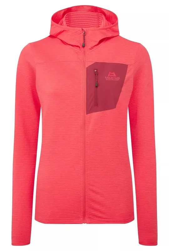Levný Mountain Equipment mikina Lumiko Hooded Wmns Jacket, Hibiscus/Tibetan