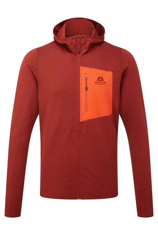 Levný Mountain Equipment mikina Lumiko Hooded Jacket Men‘s Merlot/Cardinal