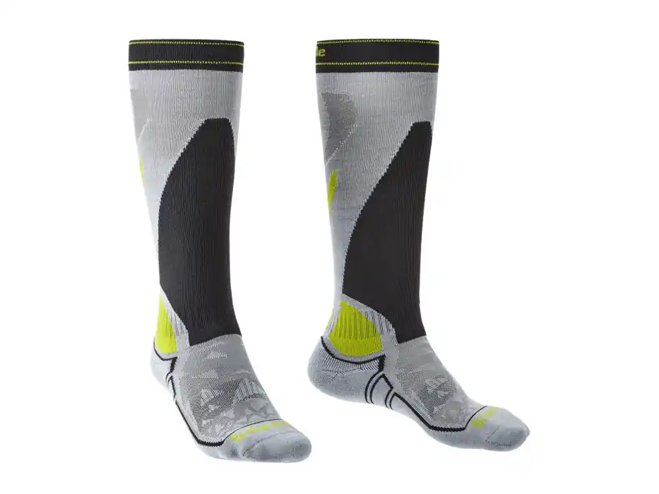 Sleva Bridgedale ponožky Ski Midweight Lt.Grey/Graphite