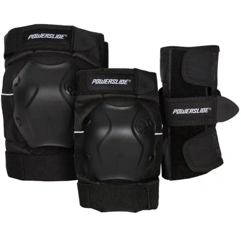 Chrániče Powerslide Standard Men Black (sada) Vrácení Zdarma