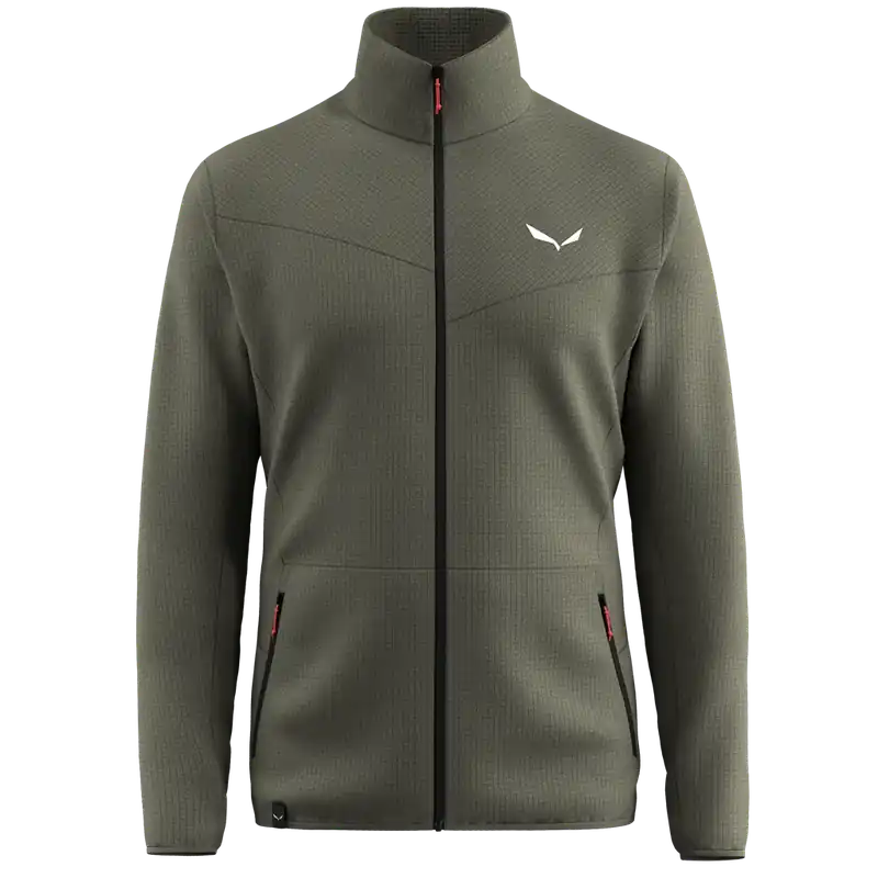 Nová Kolekce Salewa mikina PUEZ CAMMINO PL JKT M, faded green