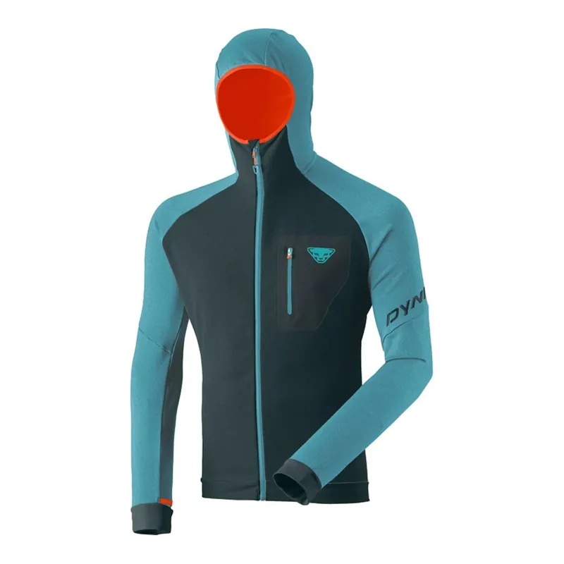 Dynafit mikina Radical Polartec® Hooded Jacket Men, storm blue Cenově Výhodný