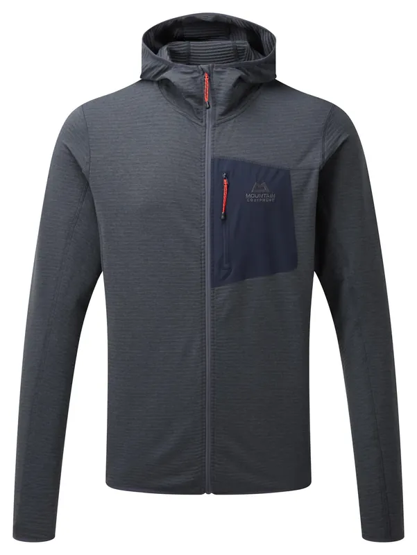 Mountain Equipment mikina Lumiko Hooded Jacket Men‘s, Ombre Blue/Cosmo Cenový Hit