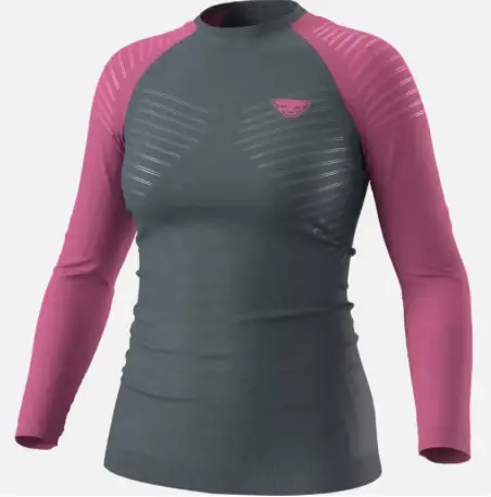 Dynafit tričko Tour Light Merino Long Sleeve Shirt Women, magenta Přímo Od Výrobce