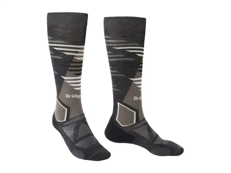 Bridgedale ponožky Ski Lightweight graphite/bungee/319 Aktuální